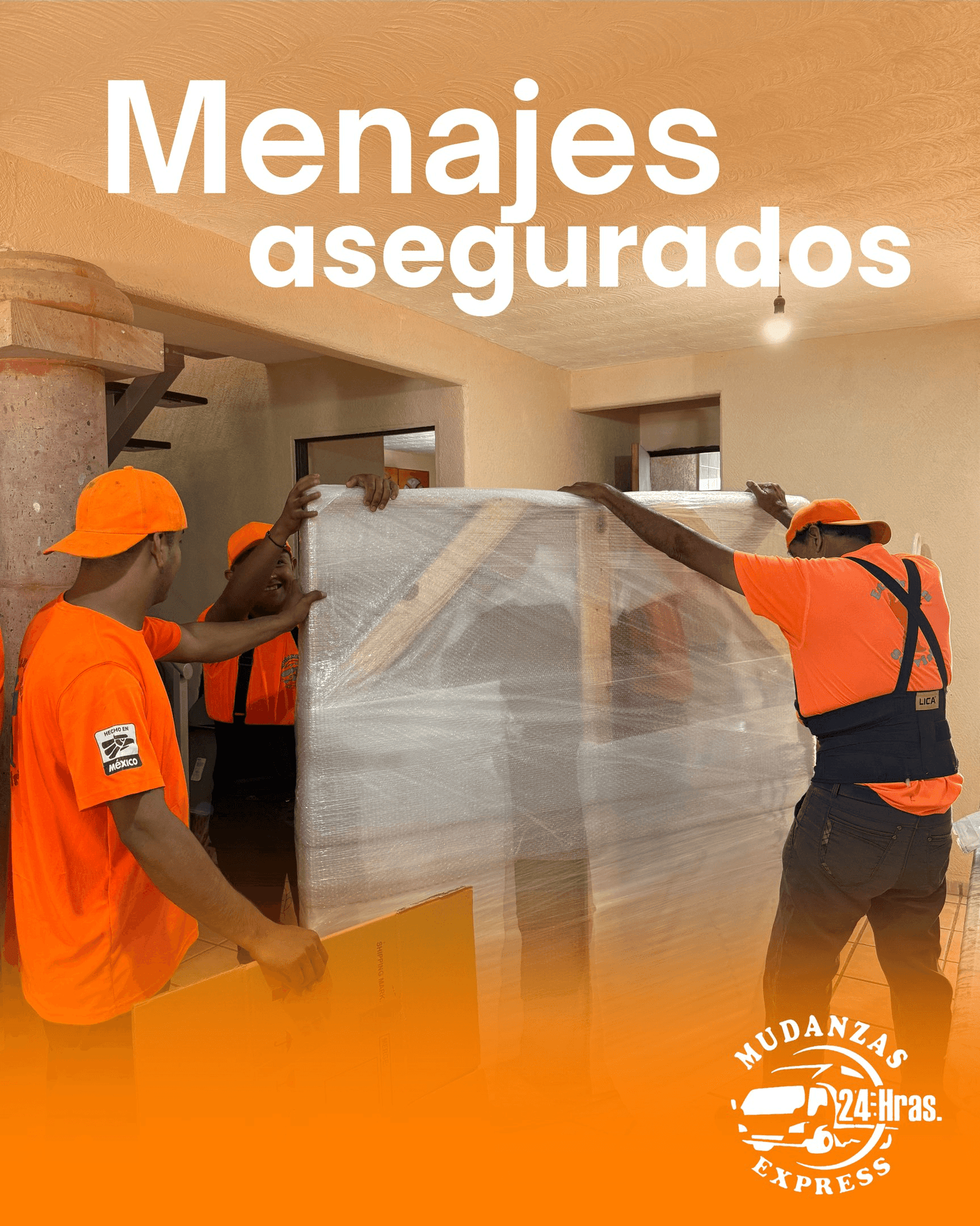 Menajes asegurados y protegidos